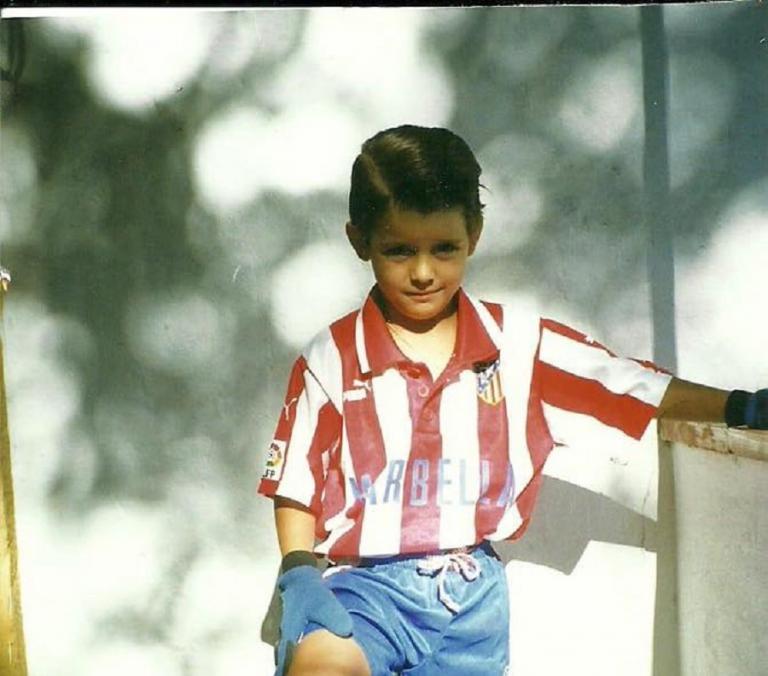 Όταν ο μικρός Μοράτα φορούσε φανέλα της Ατλέτικο Μαδρίτης