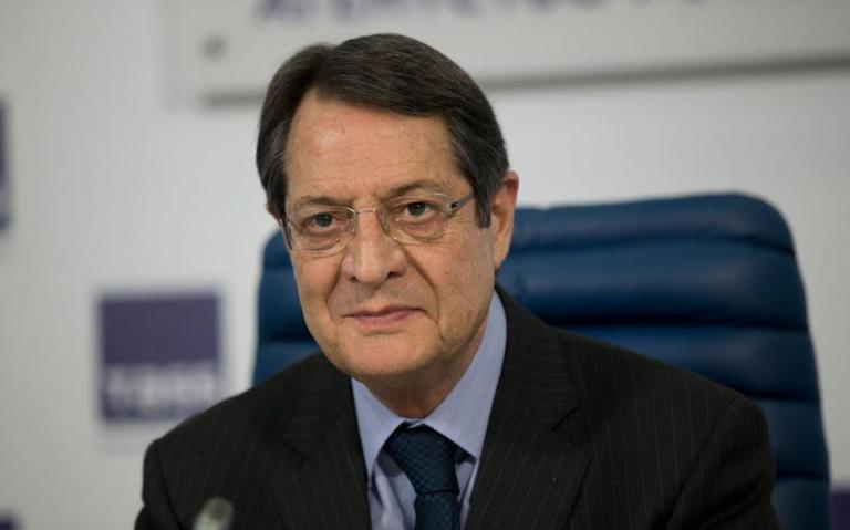 Αναστασιάδης: Στήριξη Γαλλίας – ΗΠΑ έναντι των τουρκικών προκλήσεων στην ΑΟΖ