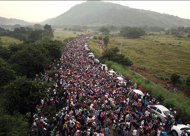 Στα σύνορα με το Μεξικό το «καραβάνι της 15ης Ιανουαρίου» από την Ονδούρα