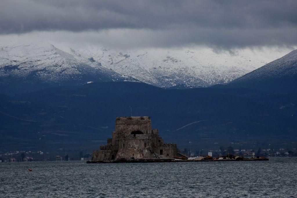 Πρωτοχρονιά με χιόνι στα ορεινά της Αργολίδας