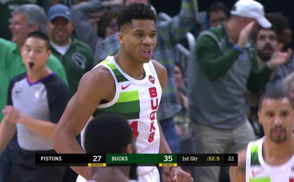 Το απίθανο «πόστερ» του Γιάννη Αντετοκούνμπο στην κορυφή του top 5