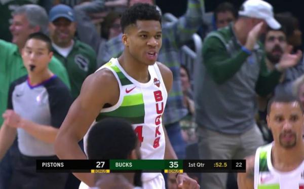 Το απίθανο «πόστερ» του Γιάννη Αντετοκούνμπο στην κορυφή του top 5