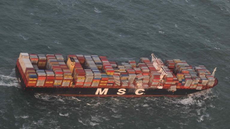 «Χάθηκαν» 270 κοντέινερ σε γερμανικά ύδατα – Τρία περιέχουν επικίνδυνα υλικά