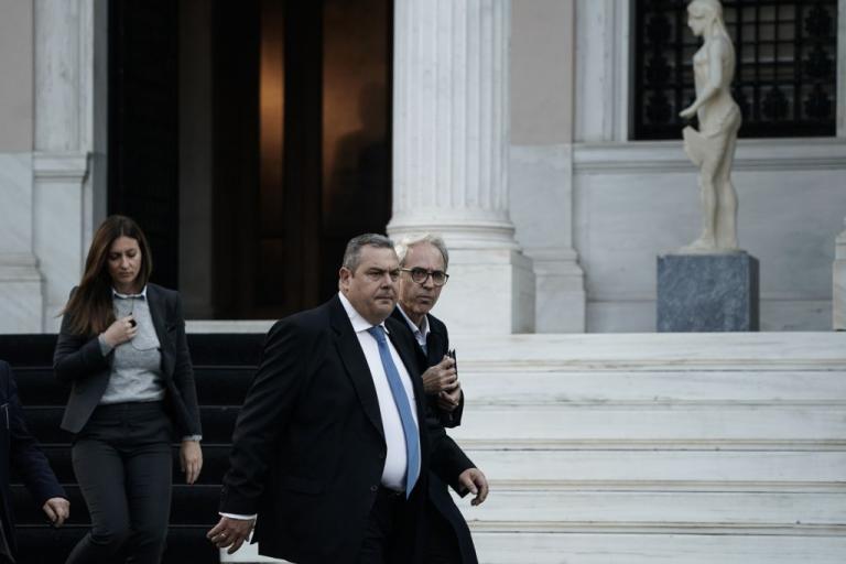 Καμμένος: Οι ΑΝΕΛ αποχωρούν από την κυβέρνηση