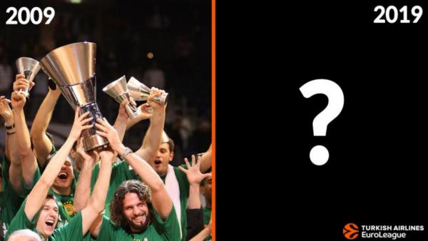 Το 10 Year Challenge με τον Παναθηναϊκό να σηκώνει την κούπα στο Βερολίνο