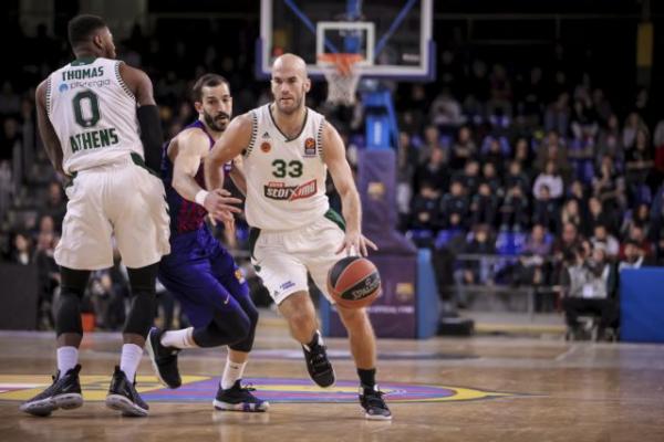 Live : Μπαρτσελόνα – Παναθηναϊκός