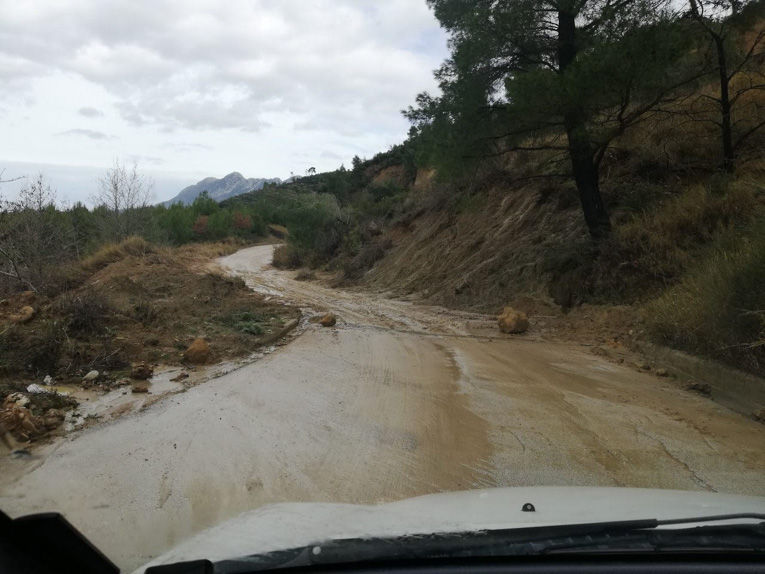 Ανυπολόγιστες καταστροφές στην Ηλεία από την κακοκαιρία [Εικόνες]