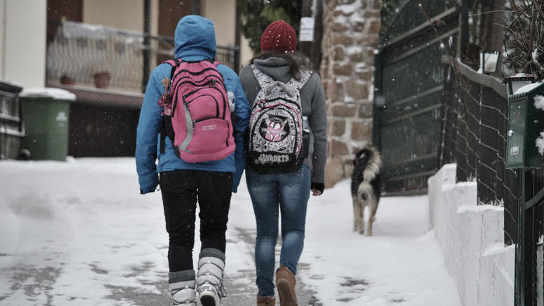 Ποια σχολεία δεν θα λειτουργήσουν την Τετάρτη λόγω χιονιά