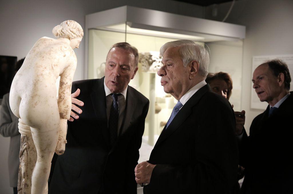 Στο Μουσείο Κυκλαδικής Τέχνης ο Προκόπης Παυλόπουλος