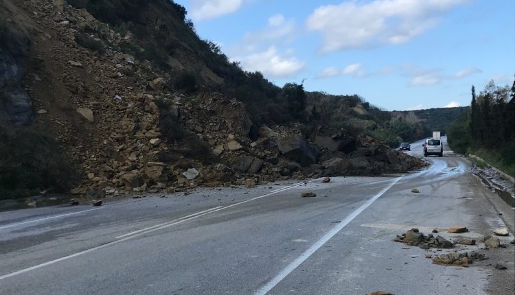 Χανιά: Κλειστός θα παραμείνει ο ΒΟΑΚ από Σταλό ως Πλατανιά