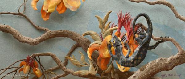 «Χάρτινα» άγρια ζώα από την Τίφανι Μίλερ Ράσελ