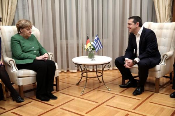 Με κορυφαίους επιχειρηματίες το γεύμα εργασίας Μέρκελ – Τσίπρα