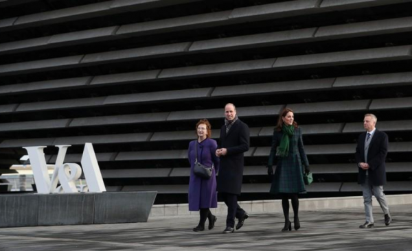 Σκωτία: Εγκαινιάστηκε το Μουσείο Σχεδίου V&Α Dundee από τον Ουίλιαμ και την Κέιτ