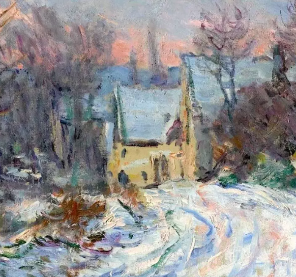 Οι σημαντικότεροι ζωγράφοι δημιουργούν χιονισμένα τοπία…