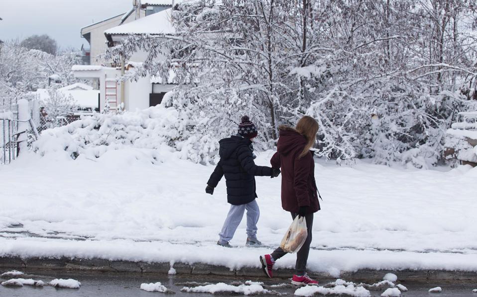Ποια σχολεία θα μείνουν κλειστά την Τρίτη λόγω παγετού