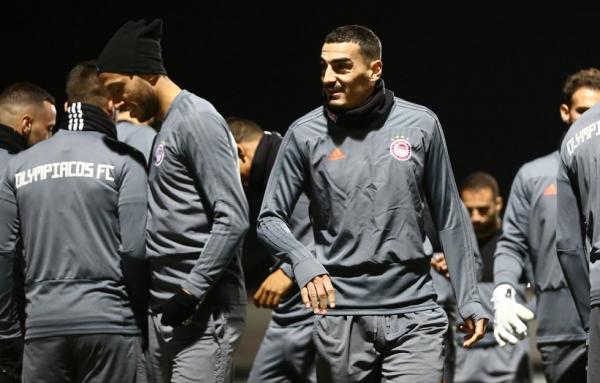 Η πρώτη προπόνηση του Ολυμπιακού για το νέο έτος [εικόνες]