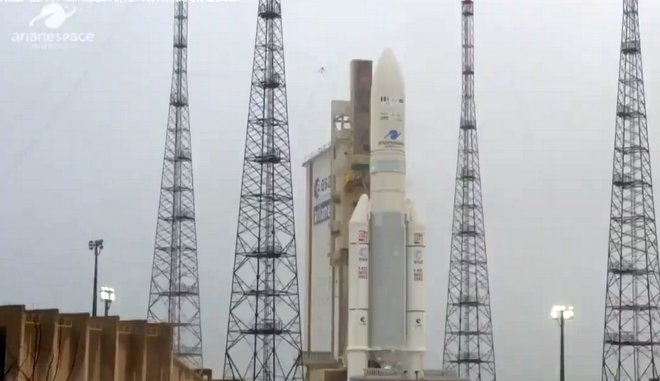 Στο διάστημα ο Hellas Sat 4 – To in.gr στην επιτυχή εκτόξευση