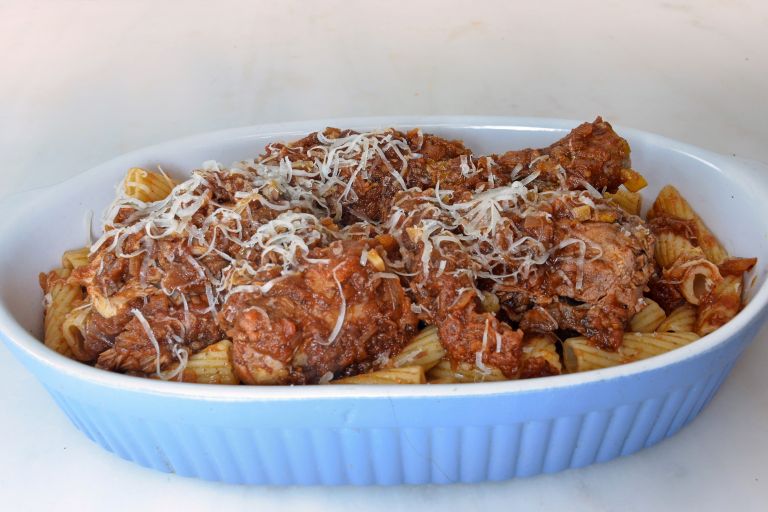 Kόκκορος παστιτσάδα