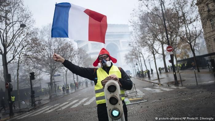 Γαλλία: Συνδικάτα και «κίτρινα γιλέκα» μαζί στους δρόμους