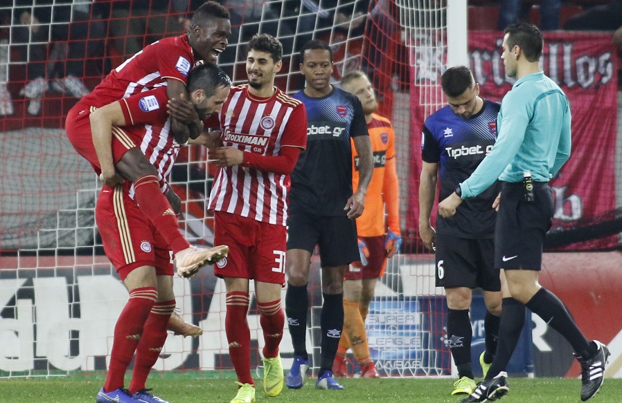 Ολυμπιακός – Πανιώνιος: Τα γκολ και οι φάσεις από το ματς (vid)