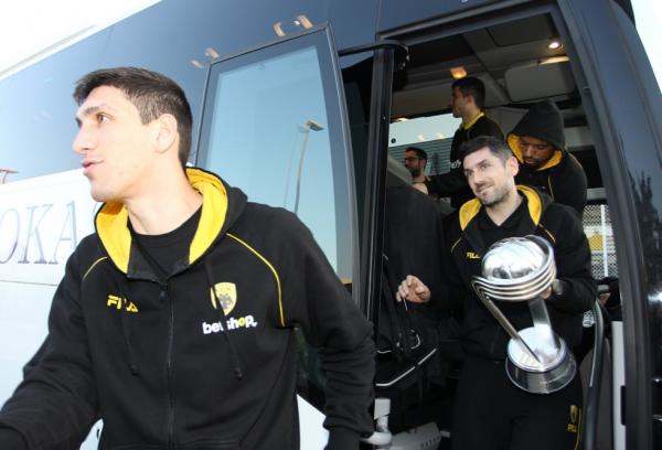 Θερμή υποδοχή στην ΑΕΚ