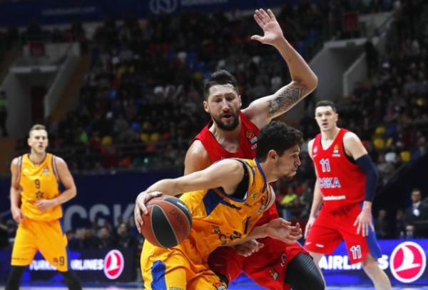 Euroleague : Με 100αρα η 5η σερί νίκη της ΤΣΣΚΑ Μόσχας