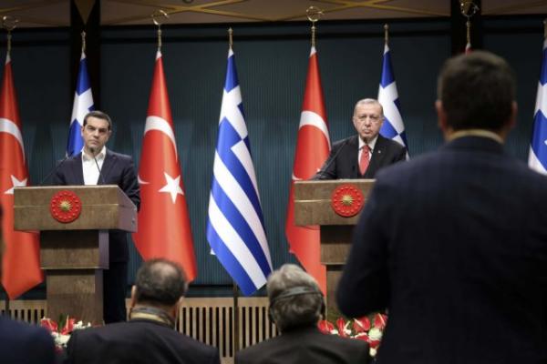 ΝΔ : Κρίσιμα ερωτήματα για το τι συμφώνησαν Τσίπρας – Ερντογάν