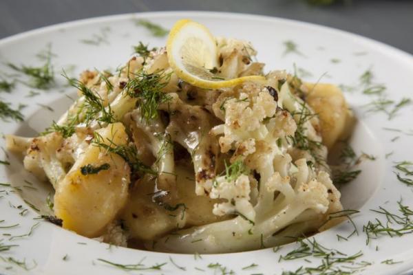 Λεμονάτο κουνουπίδι με πατάτα