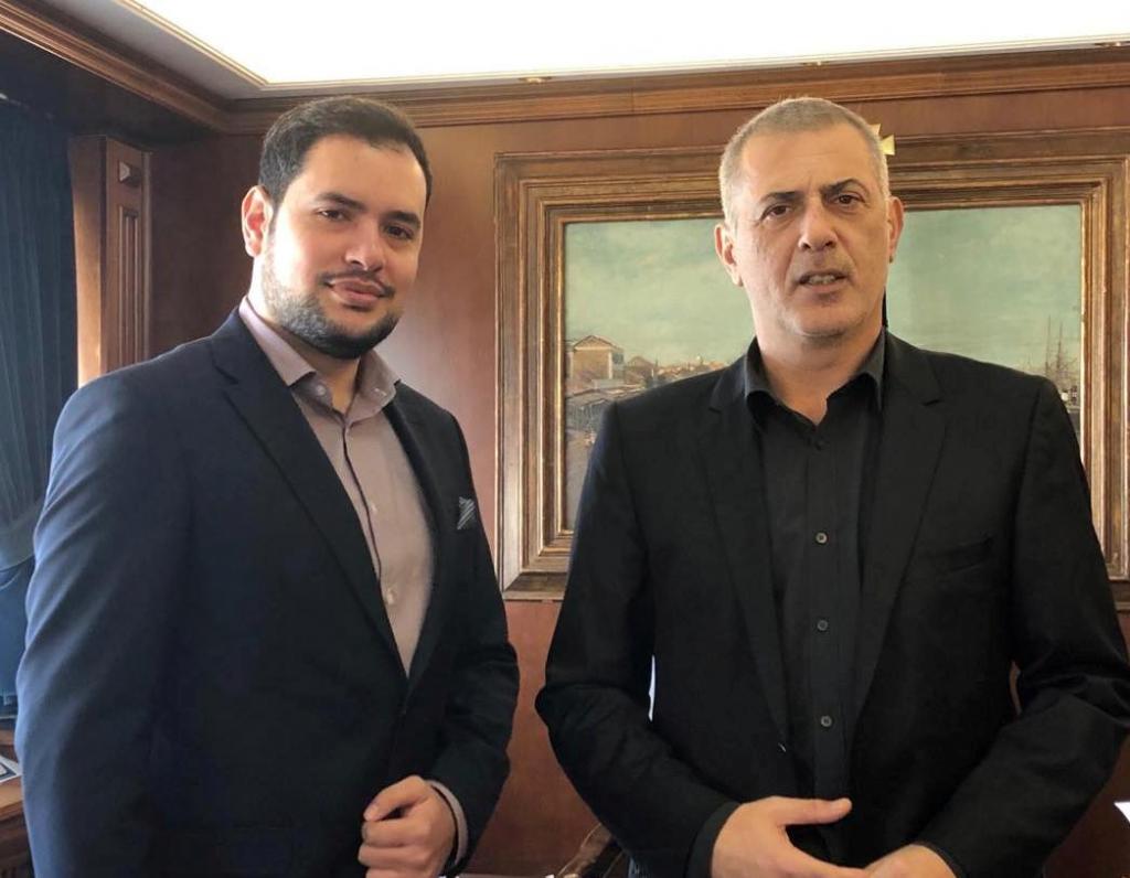 Υποψήφιοι με τον Γιάννη Μώραλη ο Γιάννης Κούζηλος και ο Λευτέρης Στουμπιτσόγλου