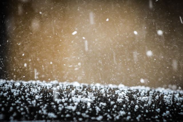 Ηράκλειο: Από τη σκόνη στο… χαλάζι