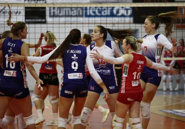 Δια περιπάτου 0-3 την Κόρινθο τα κορίτσια του Ολυμπιακού