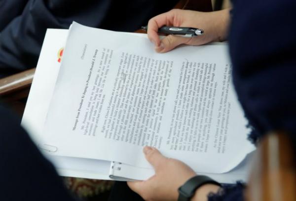 «Θαυμάσια» επιστολή του Σι Τζινπίνγκ στον Ντόναλντ Τραμπ για το εμπόριο