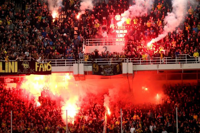 Επιβλήθηκε πρόστιμο στην ΑΕΚ για το ντέρμπι με τον ΠΑΟΚ