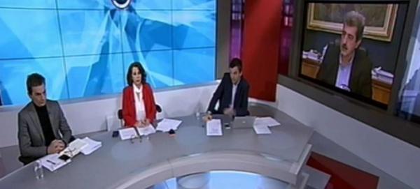 Σαν στο σπίτι του ένιωθε ο Πολάκης στην ΕΡΤ