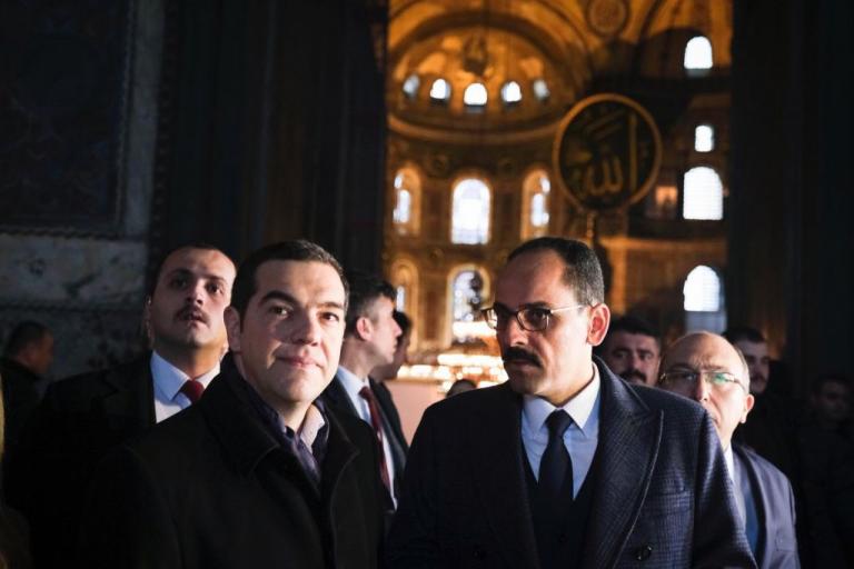 Ο Τσίπρας στην Αγιά Σοφιά: Εδώ αισθάνεται κανείς το βάρος της ιστορίας