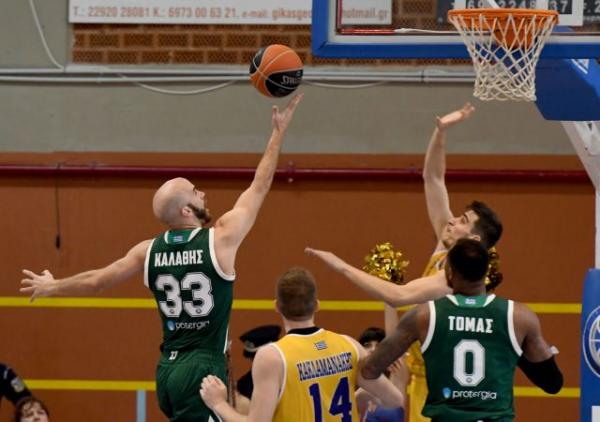 Ο Παναθηναϊκός «πέρασε» εύκολα από το Λαύριο