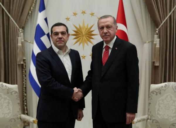 Tsipras, Erdogan pursue dialogue on Aegean, Cyprus’ security