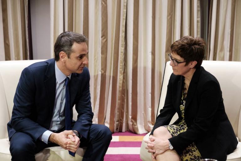 Συνάντηση Μητσοτάκη με την πρόεδρο του CDU – Τι συζήτησαν οι δύο ηγέτες