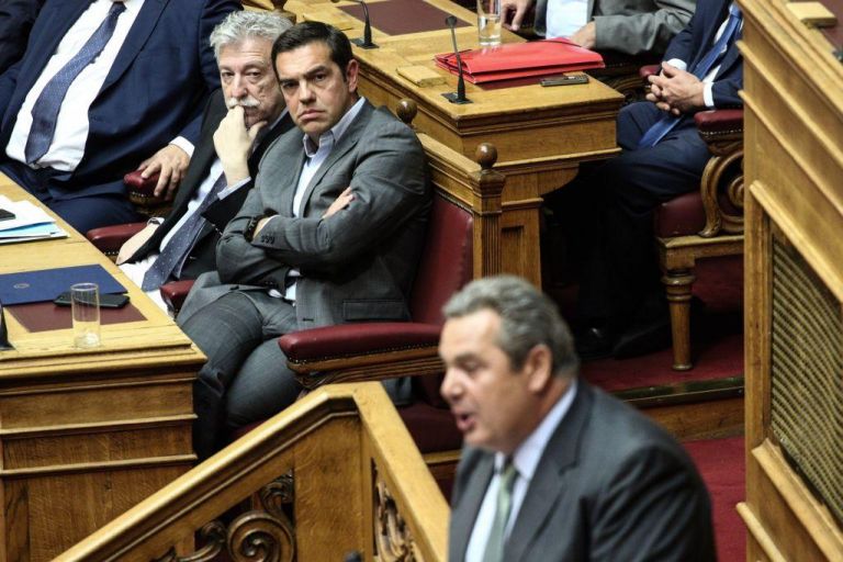 Tsipras charges Kammenos tried to topple government