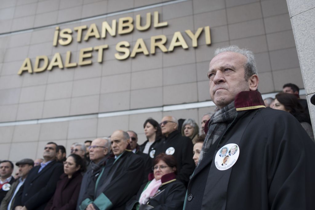 Τουρκία : Συγκέντρωση κατά της καταδίκης δημοσιογράφων