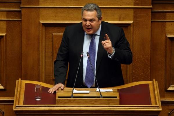 Καμμένος: Με μια ίλη τεθωρακισμένων τα Σκόπια είναι υπόθεση 20 λεπτών
