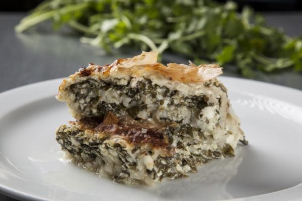 Πατσαβουρόπιτα με χορταρικά