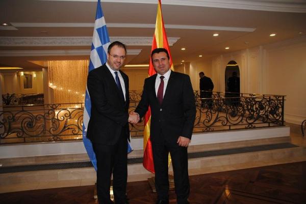Συνάντηση Θεοχαρόπουλου – Ζάεφ: «Ένα ανοιχτό μέλλον είναι μπροστά μας»
