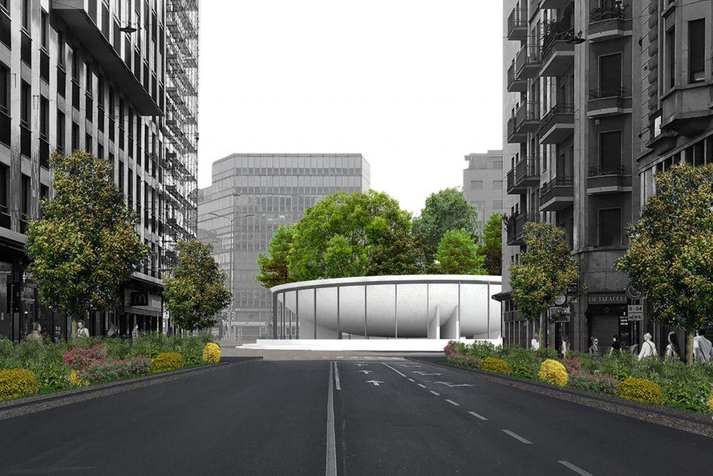 Υπερυψωμένη πράσινη «όαση» στο κέντρο του Μιλάνο