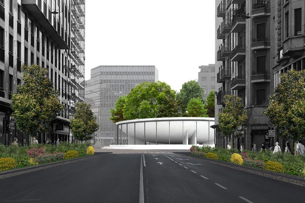 Υπερυψωμένη πράσινη «όαση» στο κέντρο του Μιλάνο