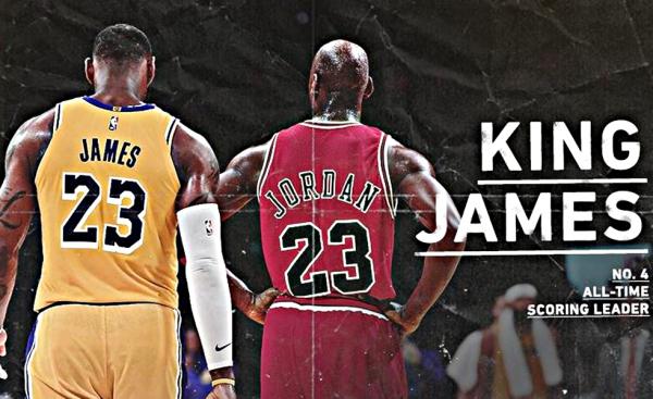 Είναι γεγονός! Ο ΛεΜπρον πέρασε σε πόντους τον Τζόρνταν