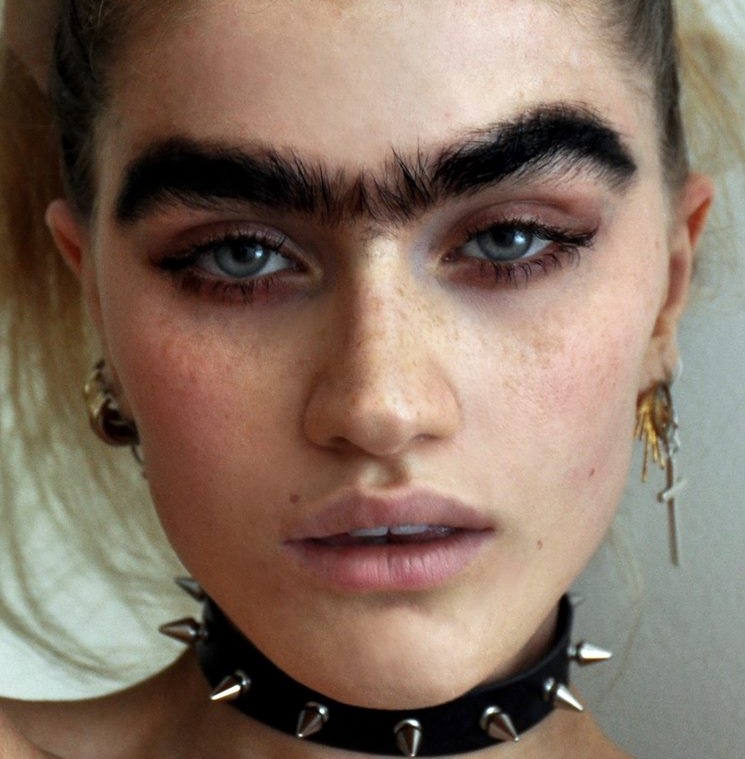 Απειλές για τη ζωή του δέχεται μοντέλο λόγω των φρυδιών του