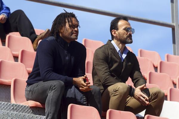 Καρεμπέ και Νταμπίζας είδαν μαζί το ντέρμπι των Εφήβων