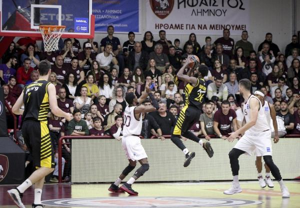 Εντυπωσιακή ΑΕΚ στην Λήμνο