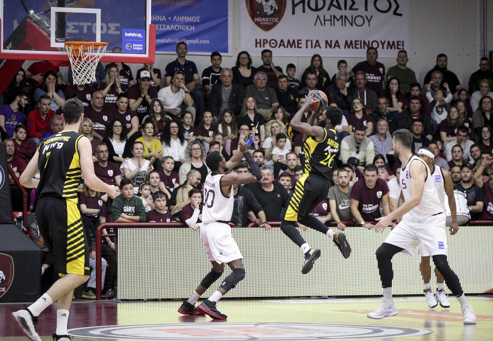 Εντυπωσιακή ΑΕΚ στην Λήμνο